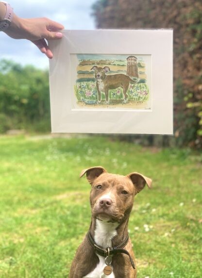 Original Hand-Painted Detailed Pet Portraits - Image 2