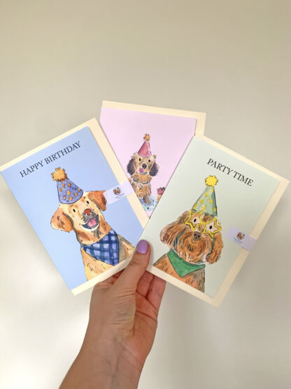 Happy Birthday Party Dog Labrador Greetings Card - Image 7