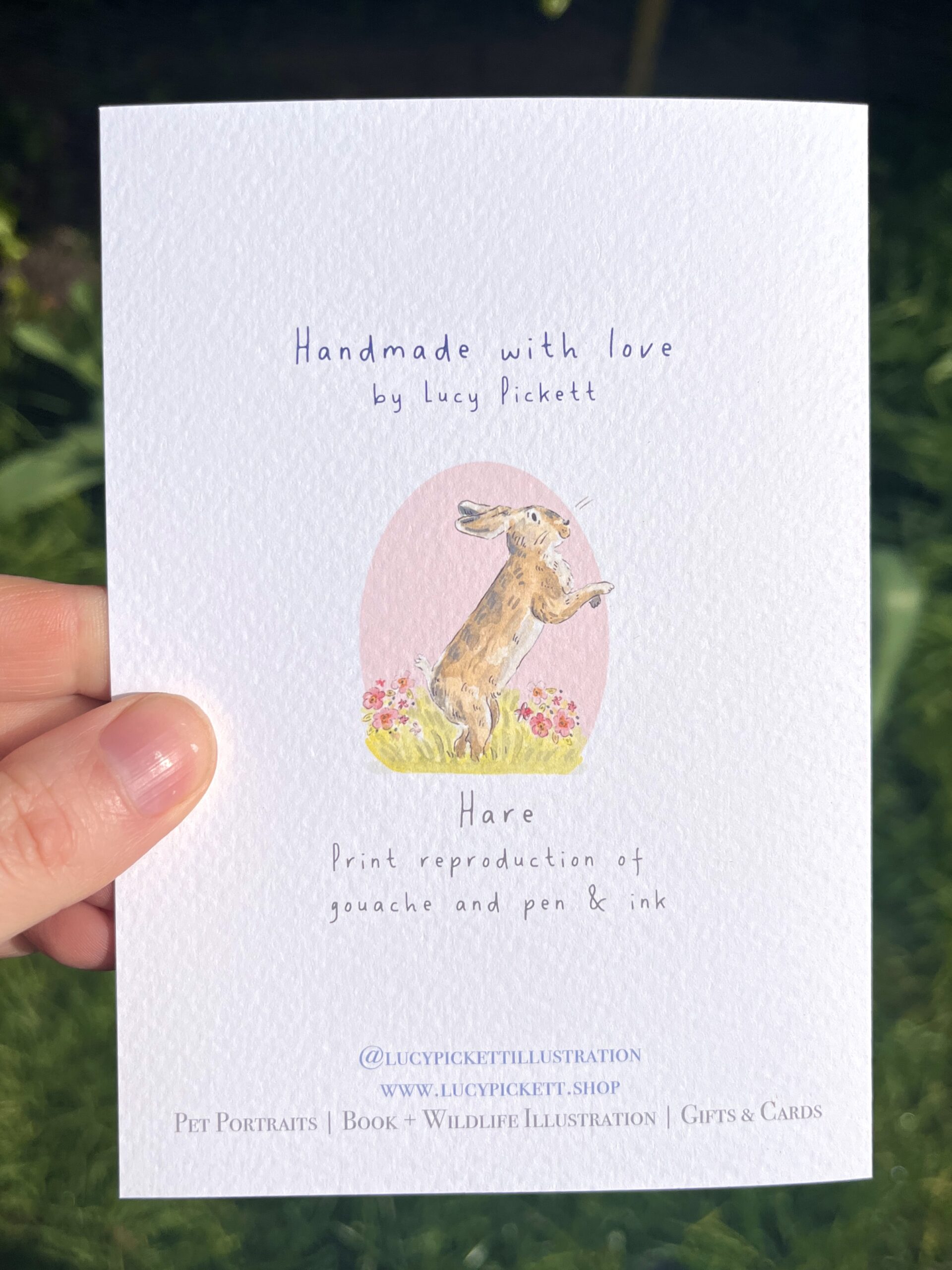Hare Greetings Card - Image 5